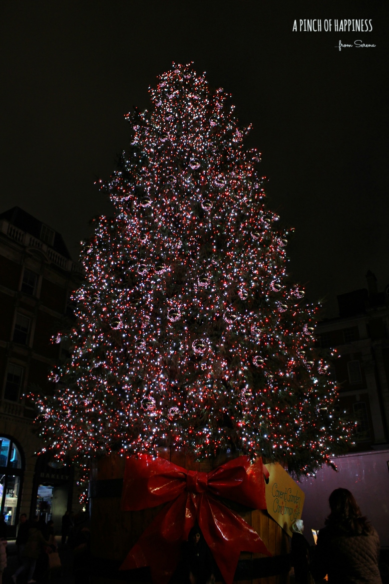 London christmas tree